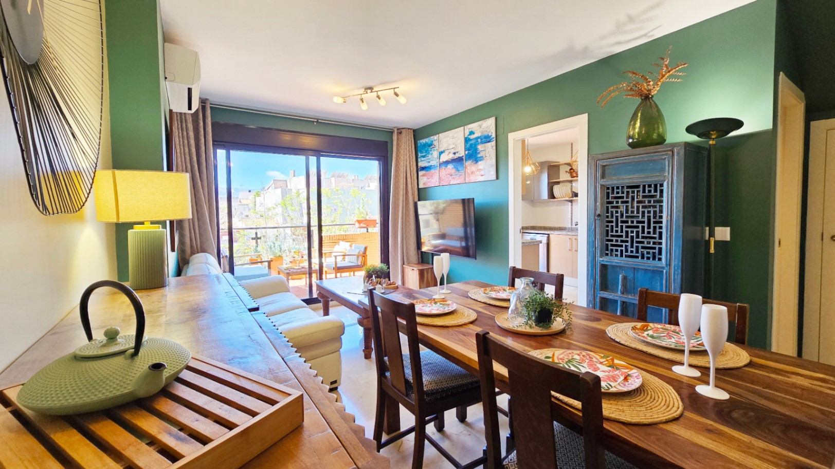 Ático en venta en Beniarbeig con terrazas privadas, vistas abiertas y garaje