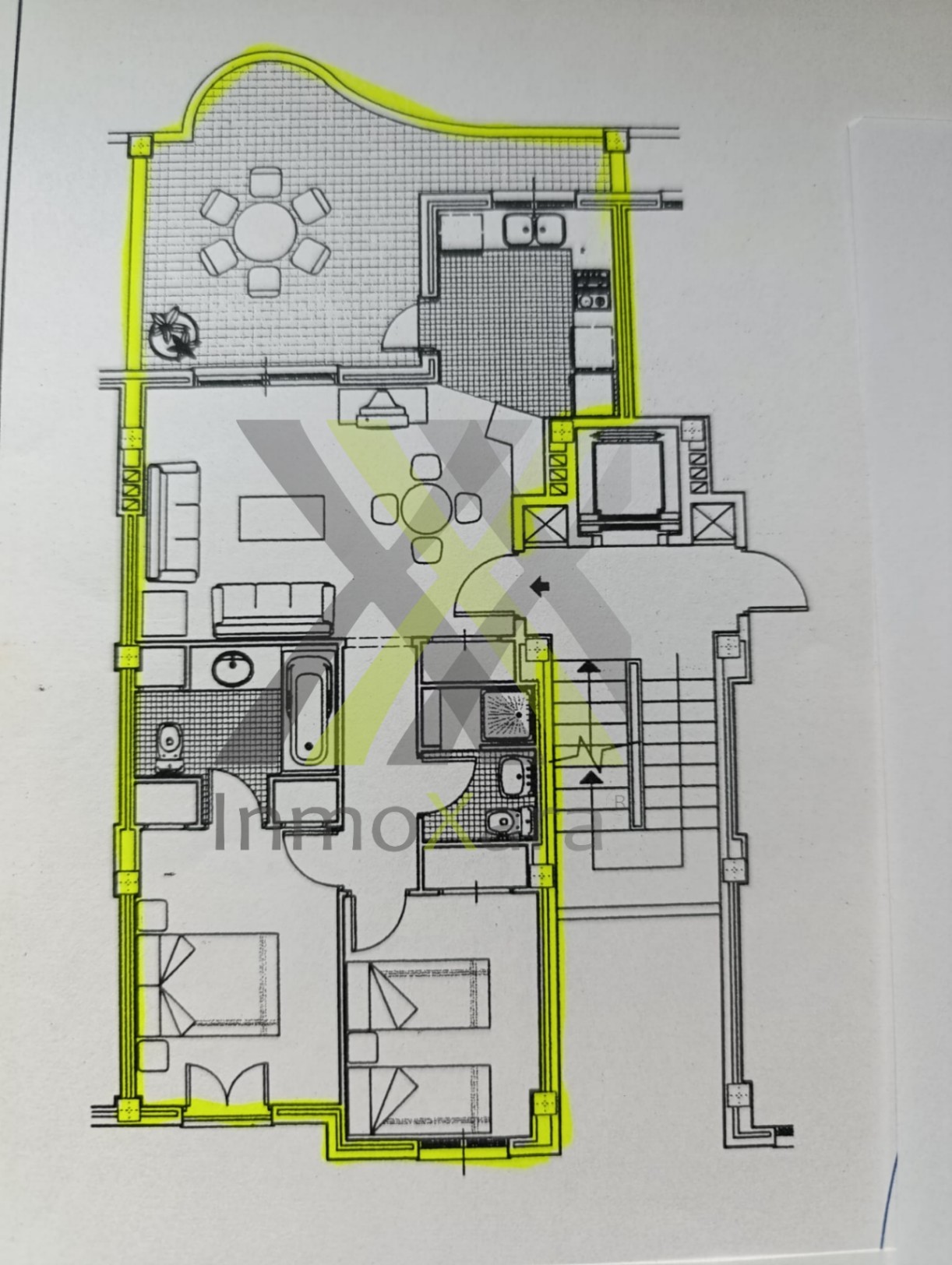 Apartamento con vistas frontales al mar en venta Dénia - Urb. Las Olas