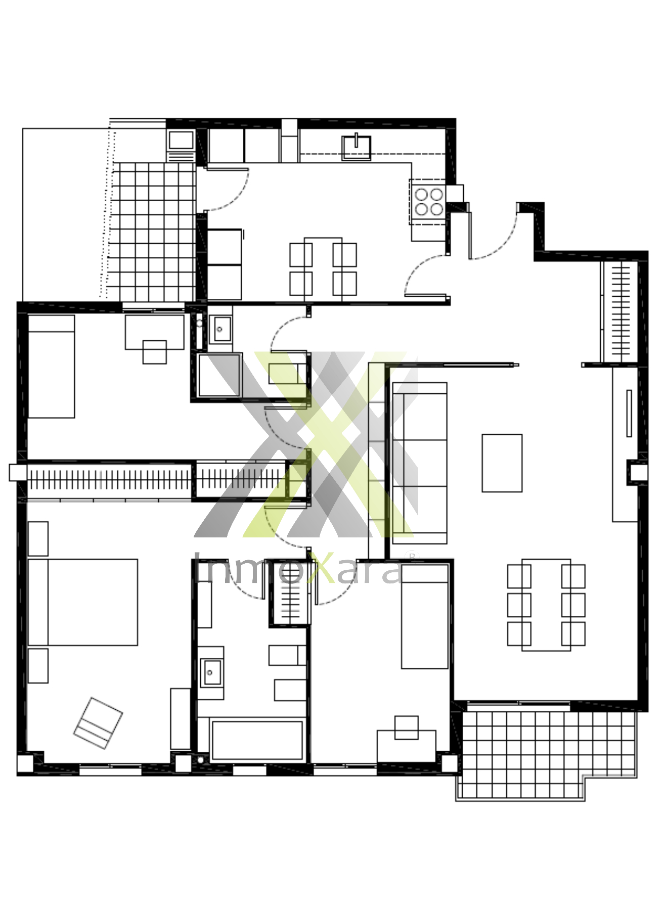 Appartement avec garage à vendre à Pedreguer