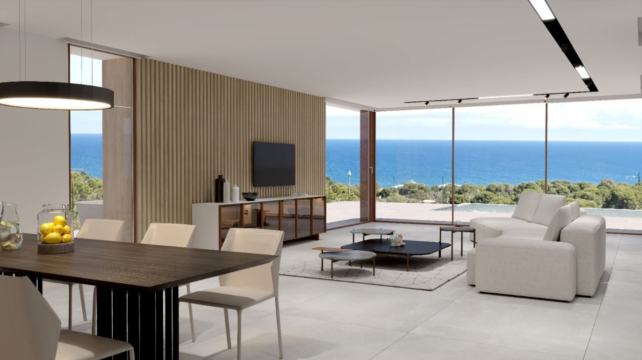 Villa Moderna con vistas al mar en venta Dénia - Las Rotas